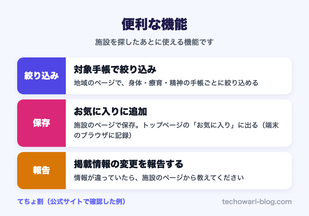 便利な機能